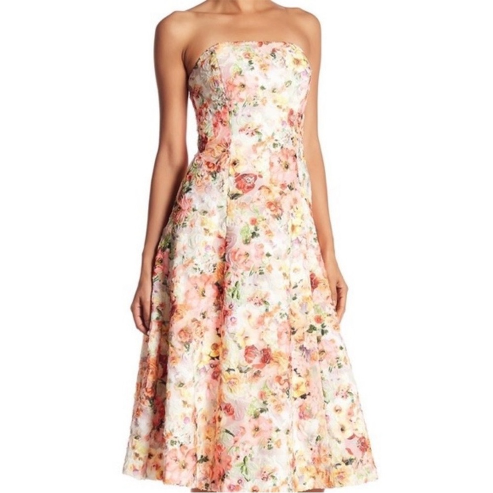 NWT Runway Ted Baker Senona Dress Size 4 Floral - Picture 4 of 16